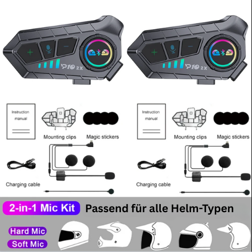 Motorrad-Helm-Headset: RideConnect YP10