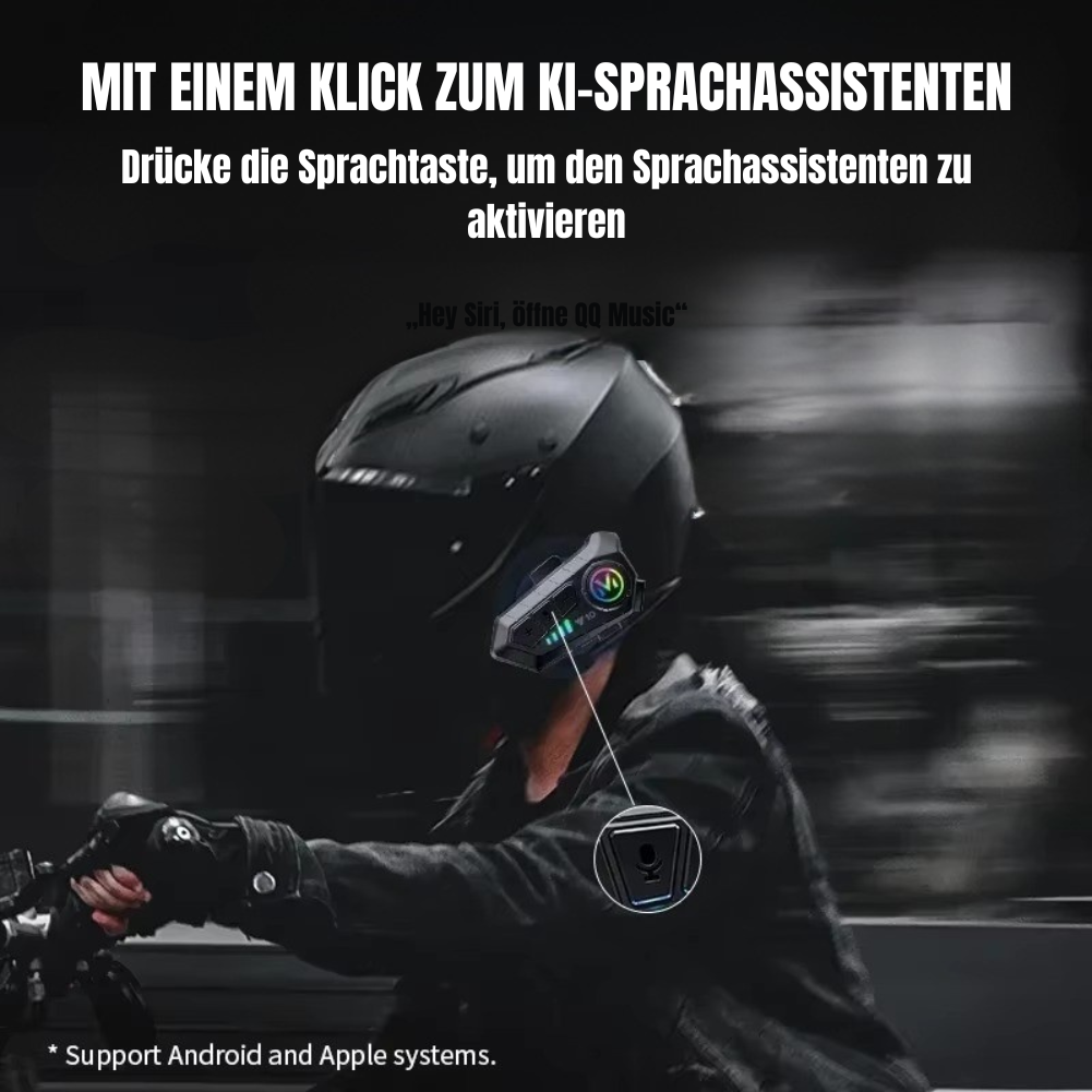Motorrad-Helm-Headset: RideConnect YP10