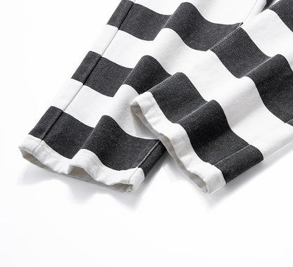 Outlaw Stripes – Biker Pants im Prison-Look