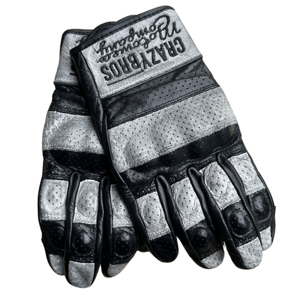 CrazyBros Ziegenleder Motorrad Handschuhe
