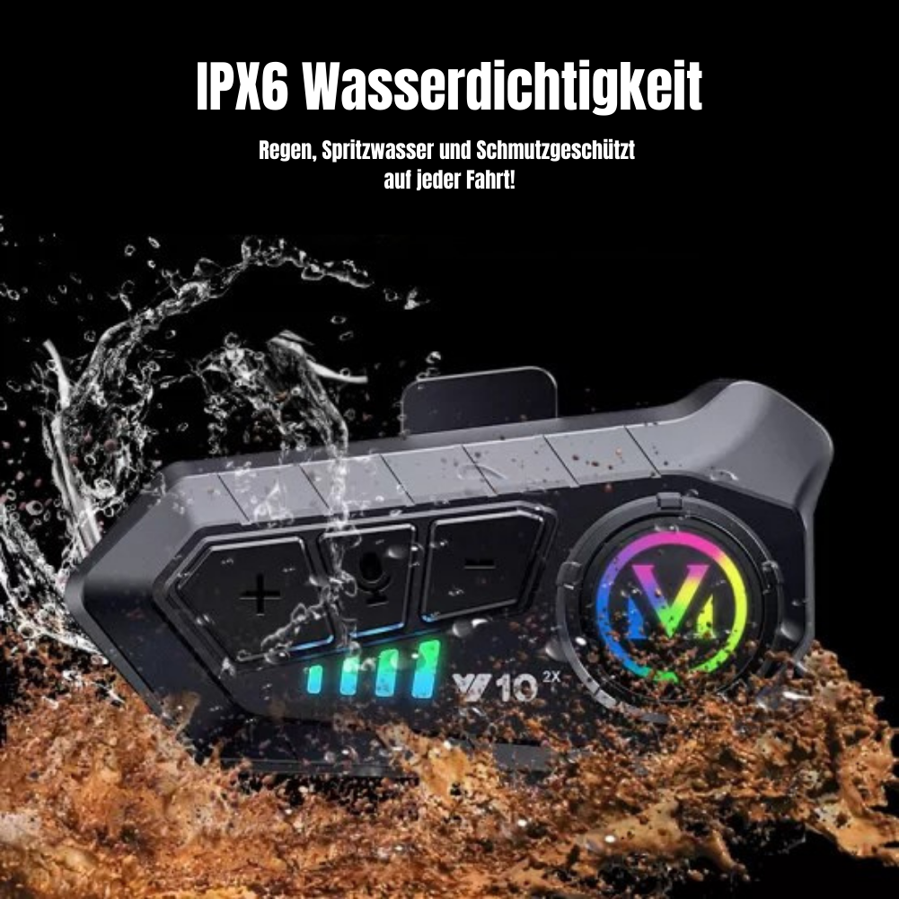 Motorrad-Helm-Headset: RideConnect YP10