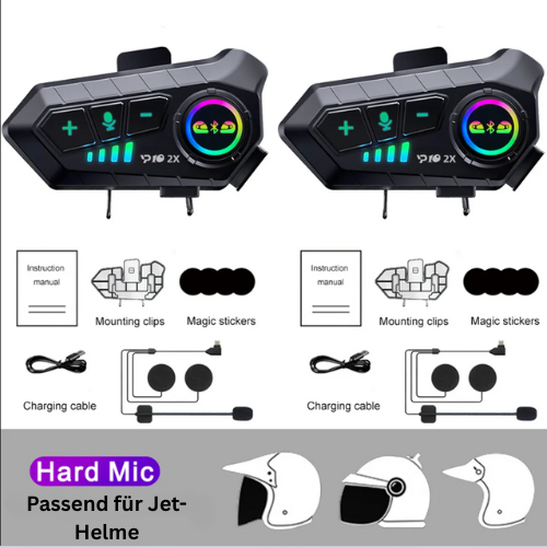 Motorrad-Helm-Headset: RideConnect YP10