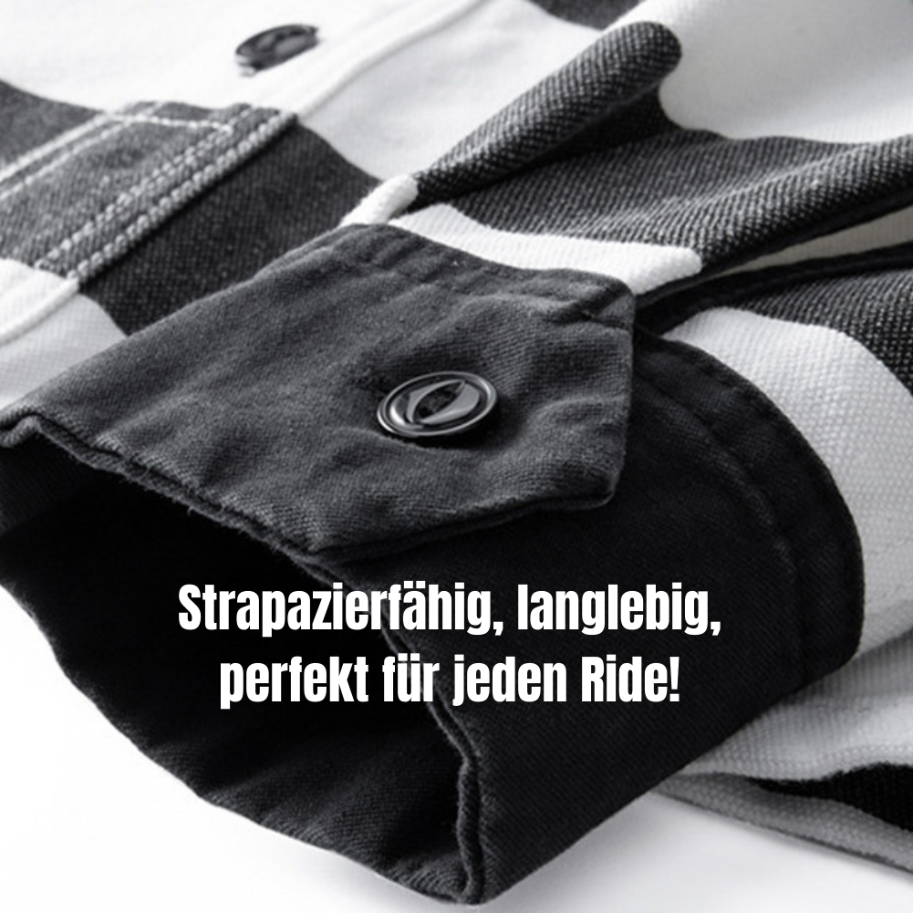Outlaw Stripes Jacket - Biker Jacke im Prison-Look