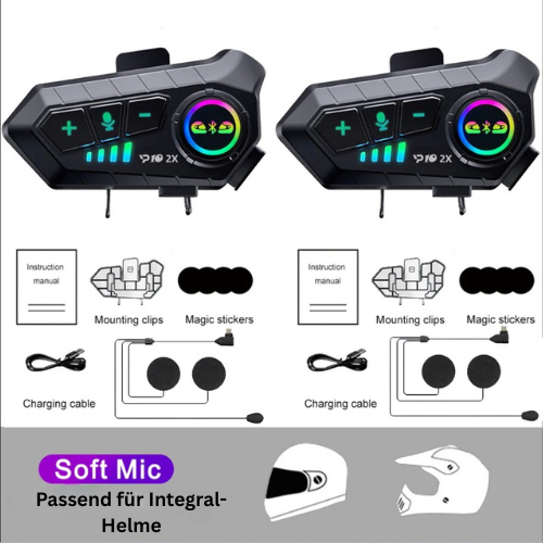 Motorrad-Helm-Headset: RideConnect YP10