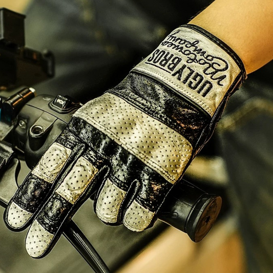 UglyBros Ziegenleder Motorrad Handschuhe