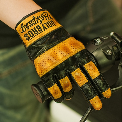 UglyBros Ziegenleder Motorrad Handschuhe