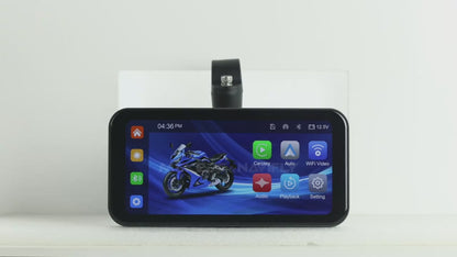 Navigations-und Kommunikations-Gerät für Motorradfahrer: TomoVision Ride